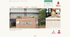 Desktop Screenshot of bellhotels.in